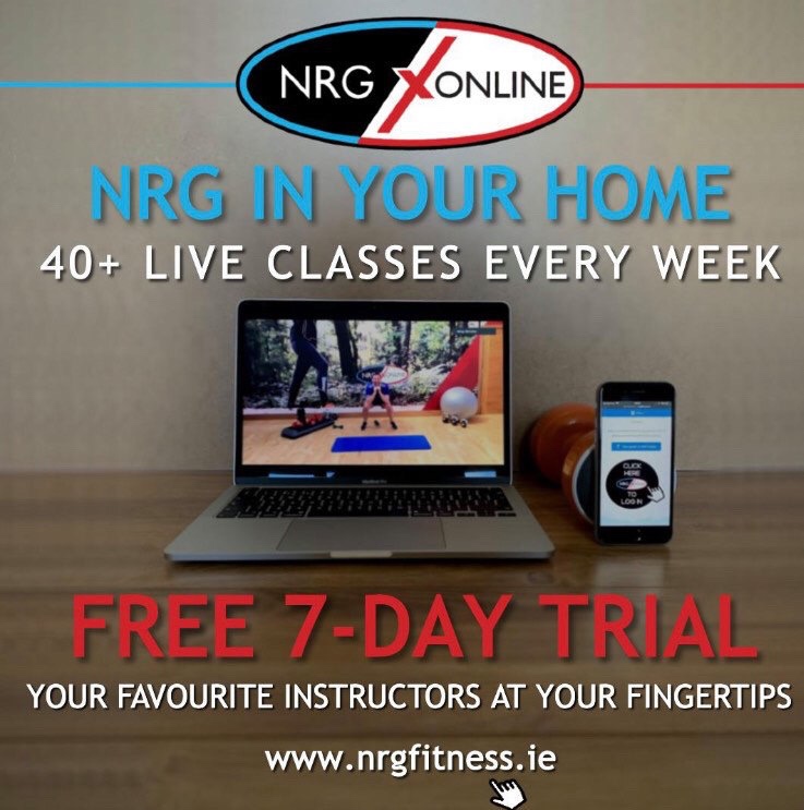NRGXONLINE helping you exercise during covid19 lockdown