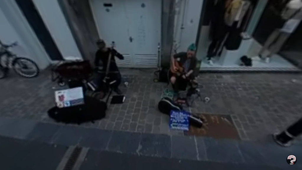 Busking is back to Galway